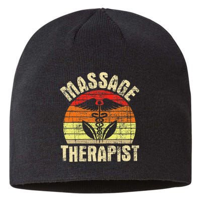 Massage Therapist Massotherapist Masseuse Theraphy Healing Sustainable Beanie