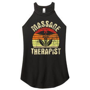 Massage Therapist Massotherapist Masseuse Theraphy Healing Women's Perfect Tri Rocker Tank