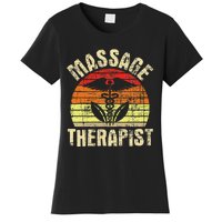 Massage Therapist Massotherapist Masseuse Theraphy Healing Women's T-Shirt