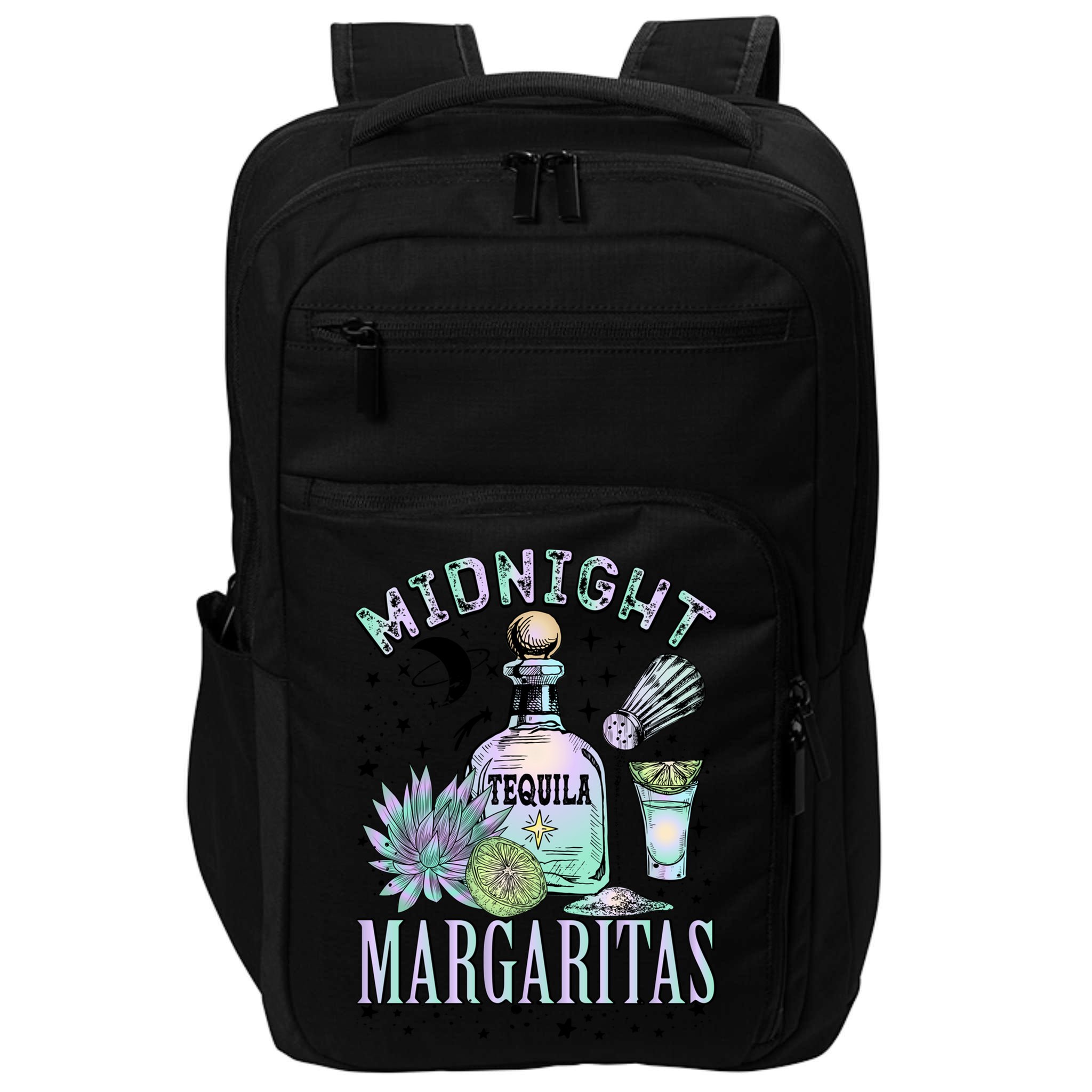 Midnight Tequila Margaritas Lime Tequila Magic Witches Great Gift Impact Tech Backpack