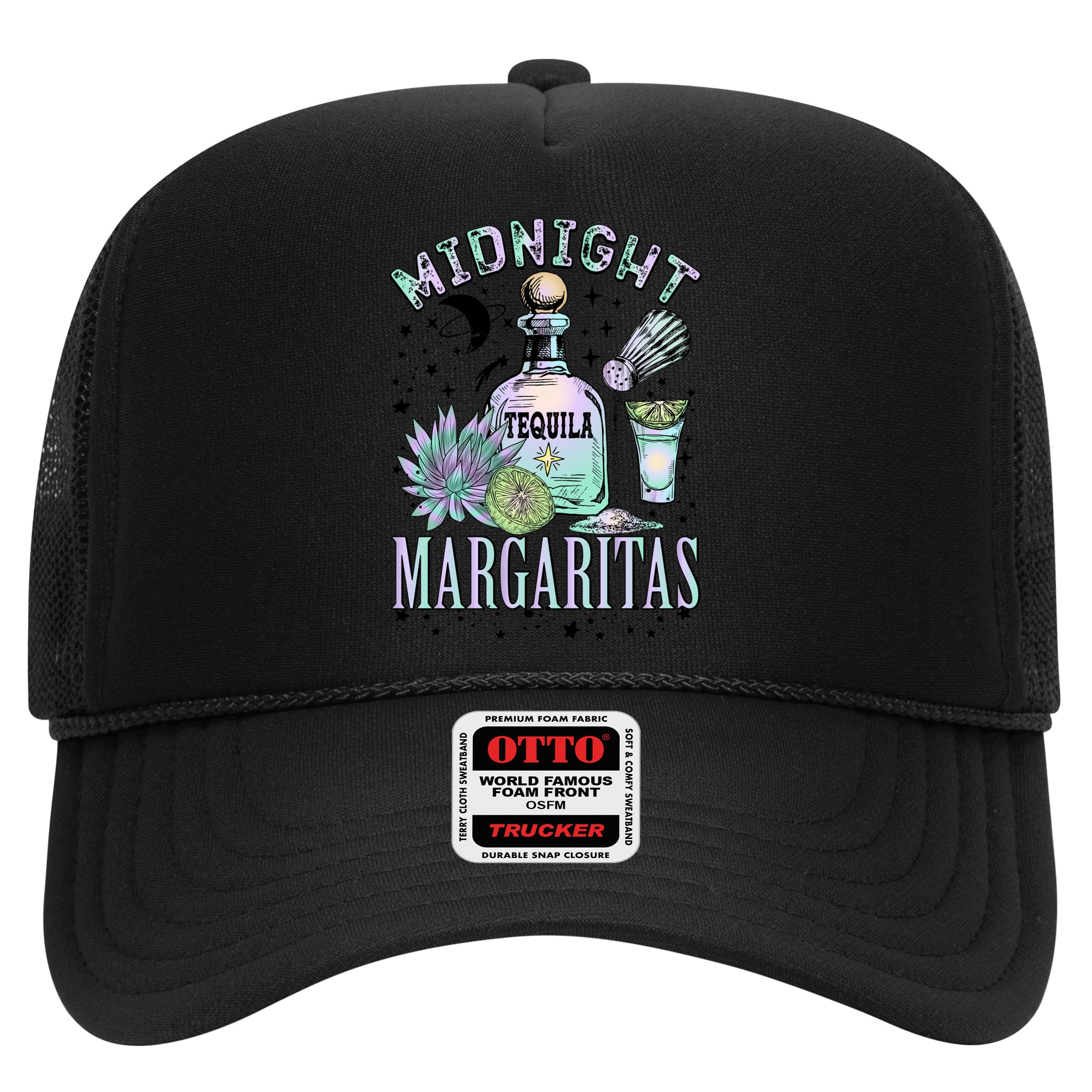Midnight Tequila Margaritas Lime Tequila Magic Witches Great Gift Hat