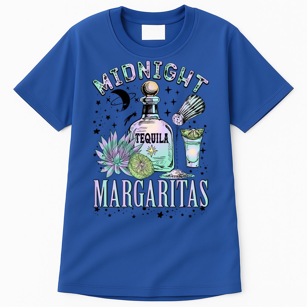Midnight Tequila Margaritas Lime Tequila Magic Witches Great Gift Tall T-Shirt