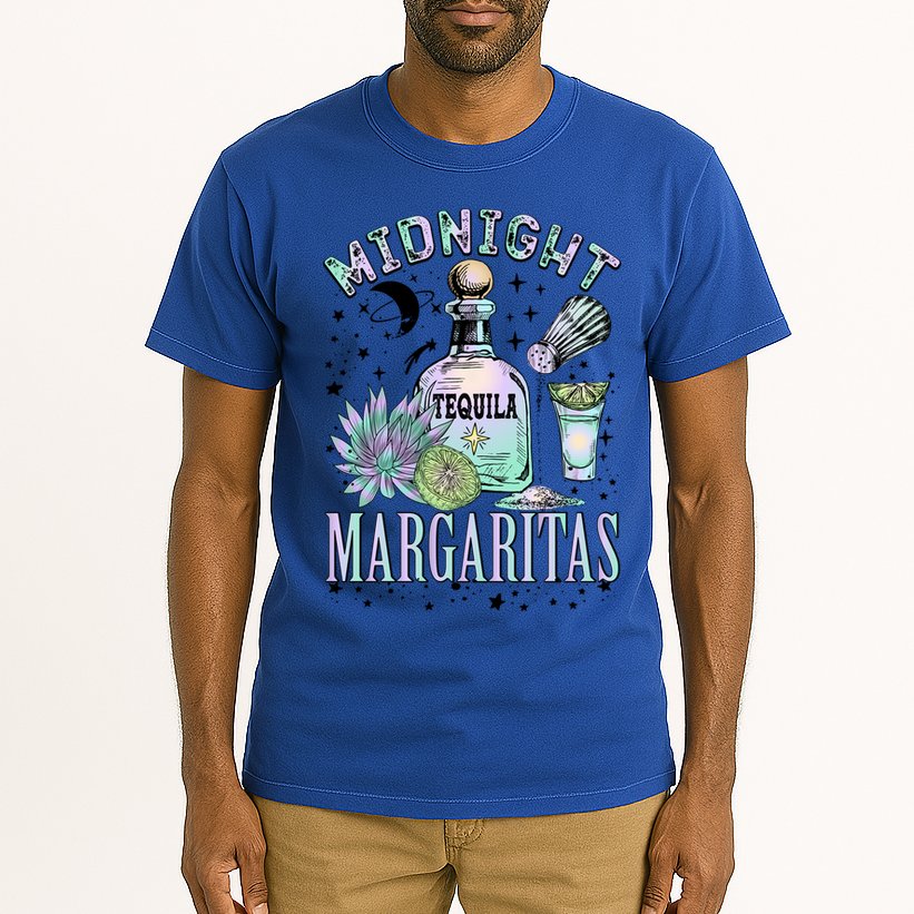 Midnight Tequila Margaritas Lime Tequila Magic Witches Great Gift Tall T-Shirt