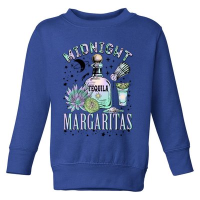 Midnight Tequila Margaritas Lime Tequila Magic Witches Great Gift Toddler Sweatshirt