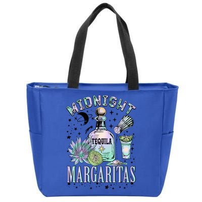 Midnight Tequila Margaritas Lime Tequila Magic Witches Great Gift Zip Tote Bag