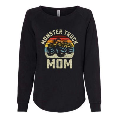 Monster Truck Mom Vintage Retro Style Women Womens California Wash Sweatshirt