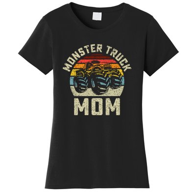 Monster Truck Mom Vintage Retro Style Women Women's T-Shirt