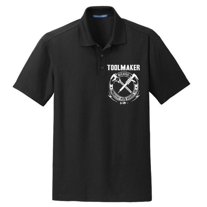 Machine Tool Machinist Dry Zone Grid Polo