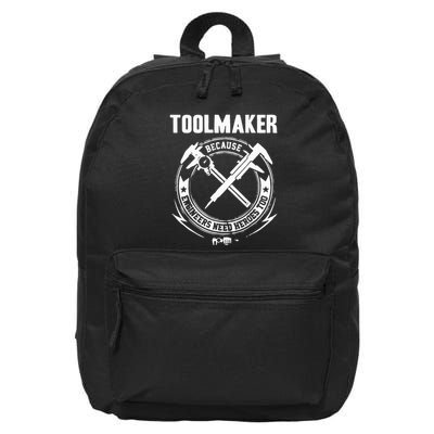 Machine Tool Machinist 16 in Basic Backpack