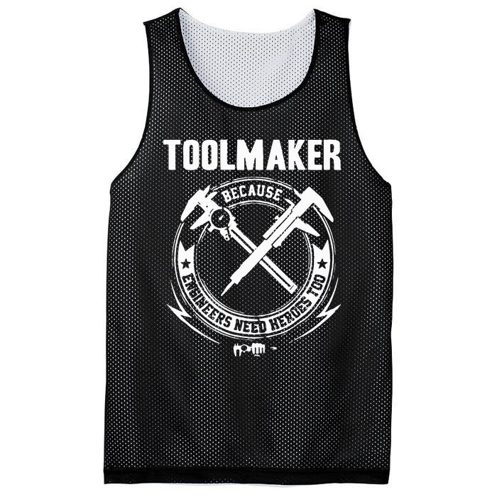 Machine Tool Machinist Mesh Reversible Basketball Jersey Tank