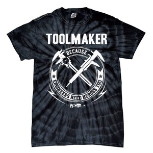 Machine Tool Machinist Tie-Dye T-Shirt