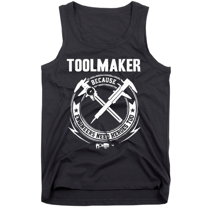 Machine Tool Machinist Tank Top