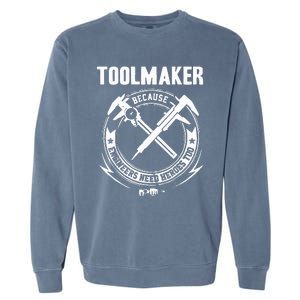 Machine Tool Machinist Garment-Dyed Sweatshirt