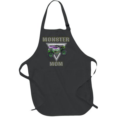 Monster Truck MOM Monster Truck Are My Jam Truck Lovers Full-Length Apron With Pockets