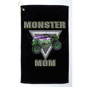 Monster Truck MOM Monster Truck Are My Jam Truck Lovers Platinum Collection Golf Towel