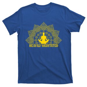 Meditate Tee Meditation Tees Heavily Meditated Gift T-Shirt