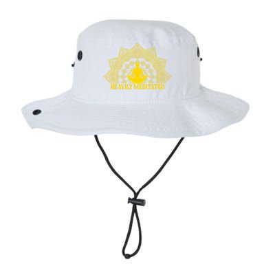 Meditate Tee Meditation Tees Heavily Meditated Gift Legacy Cool Fit Booney Bucket Hat