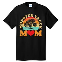 Monster Truck Mom Retro Vintage Monster Truck Mother's Day Tall T-Shirt