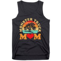 Monster Truck Mom Retro Vintage Monster Truck Mother's Day Tank Top