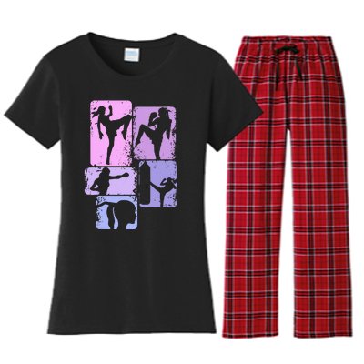 Muay Thai Women's Flannel Pajama Set