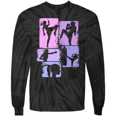 Muay Thai Tie-Dye Long Sleeve Shirt