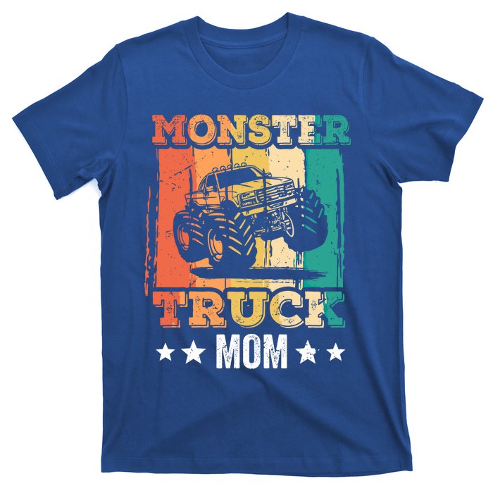 Monster Truck Mom Mama Mum Mothers Day Retro Vintage Gift T-Shirt