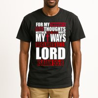 My Thoughts My Ways Declarers The Lord Isaiah 55:8 Tall T-Shirt