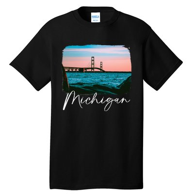 Michigan T Michigan Pride Michigan Lover Tall T-Shirt