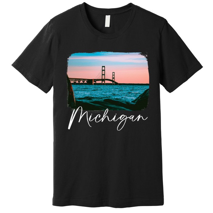 Michigan T Michigan Pride Michigan Lover Premium T-Shirt