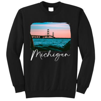 Michigan T Michigan Pride Michigan Lover Tall Sweatshirt