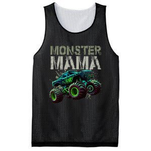 Monster Truck Mama Family Matching Monster Mesh Reversible Basketball Jersey Tank