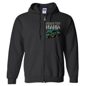 Monster Truck Mama Family Matching Monster Full Zip Hoodie