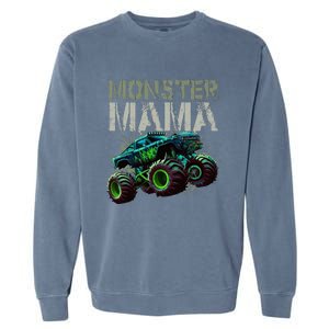 Monster Truck Mama Family Matching Monster Garment-Dyed Sweatshirt