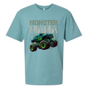 Monster Truck Mama Family Matching Monster Sueded Cloud Jersey T-Shirt