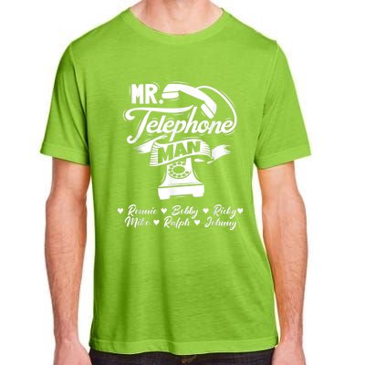 Mr. Telephone Man Ronnie Bobby Ricky Mike Ralph & Johnny Adult ChromaSoft Performance T-Shirt