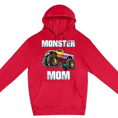 Monster Truck Mom Premium Pullover Hoodie