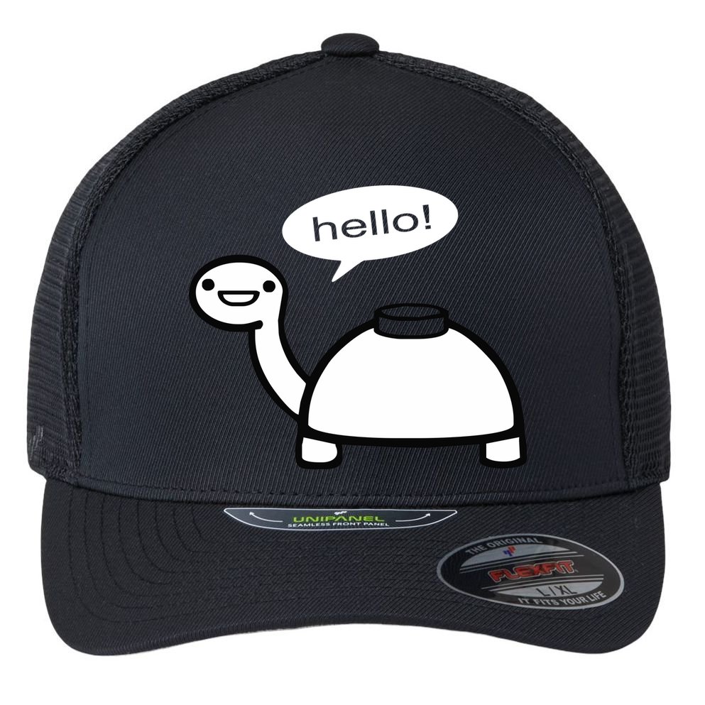 Mine Turtle Flexfit Unipanel Trucker Cap