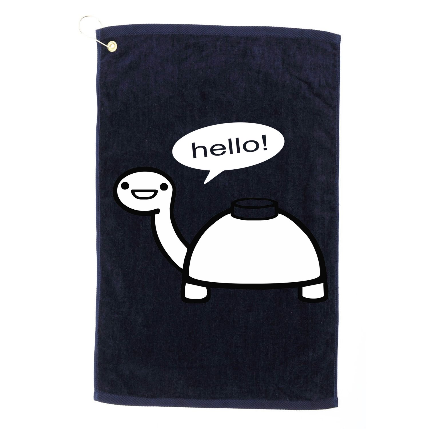Mine Turtle Golf Towel
