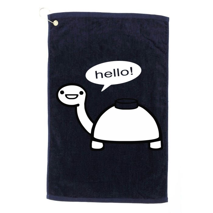 Mine Turtle Golf Towel