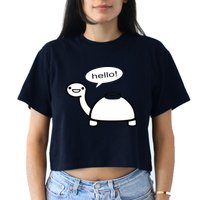 Mine Turtle Crop Top