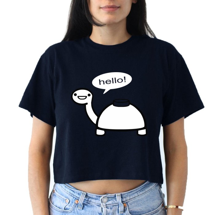 Mine Turtle Crop Top