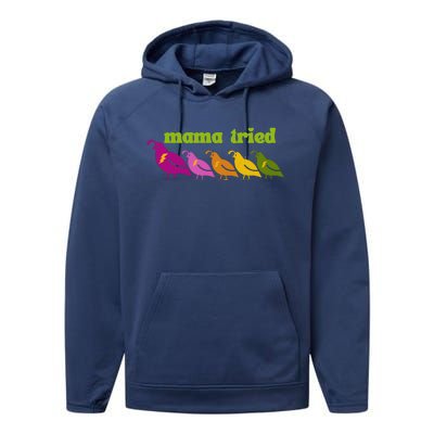 Mama Tried Performance Fleece Hoodie