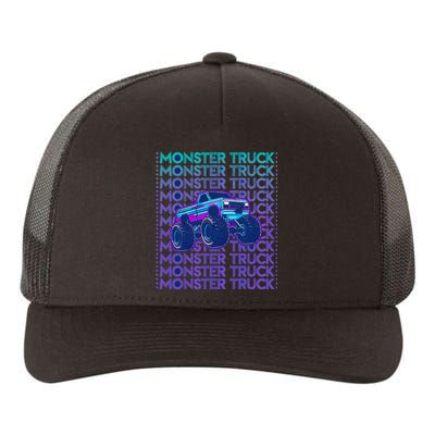 Monster Truck Yupoong Adult 5-Panel Trucker Hat