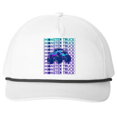 Monster Truck Snapback Five-Panel Rope Hat