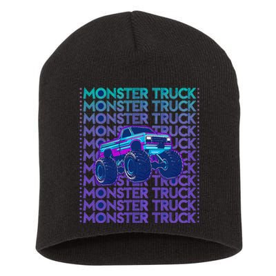 Monster Truck Short Acrylic Beanie