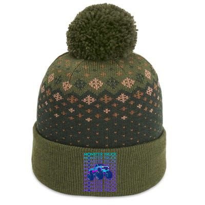 Monster Truck The Baniff Cuffed Pom Beanie