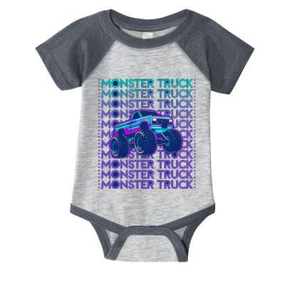 Monster Truck Infant Baby Jersey Bodysuit