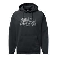 Monster Truck Performance Fleece Hoodie