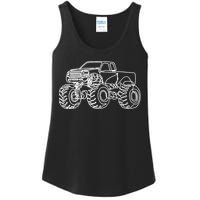 Monster Truck Ladies Essential Tank