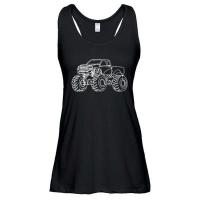 Monster Truck Ladies Essential Flowy Tank